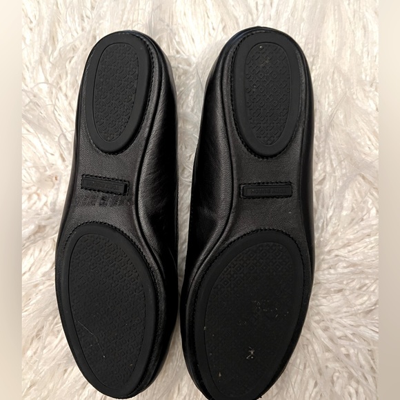 Tory Burch black Minnie Travel Ballet Flats - size 7.5 - Picture 2 of 2